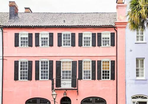 rainbow row charleston